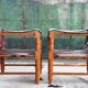 Paire de chaises du milieu du siècle