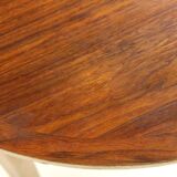 Scandinavian walnut dining table, Sweden, 1960