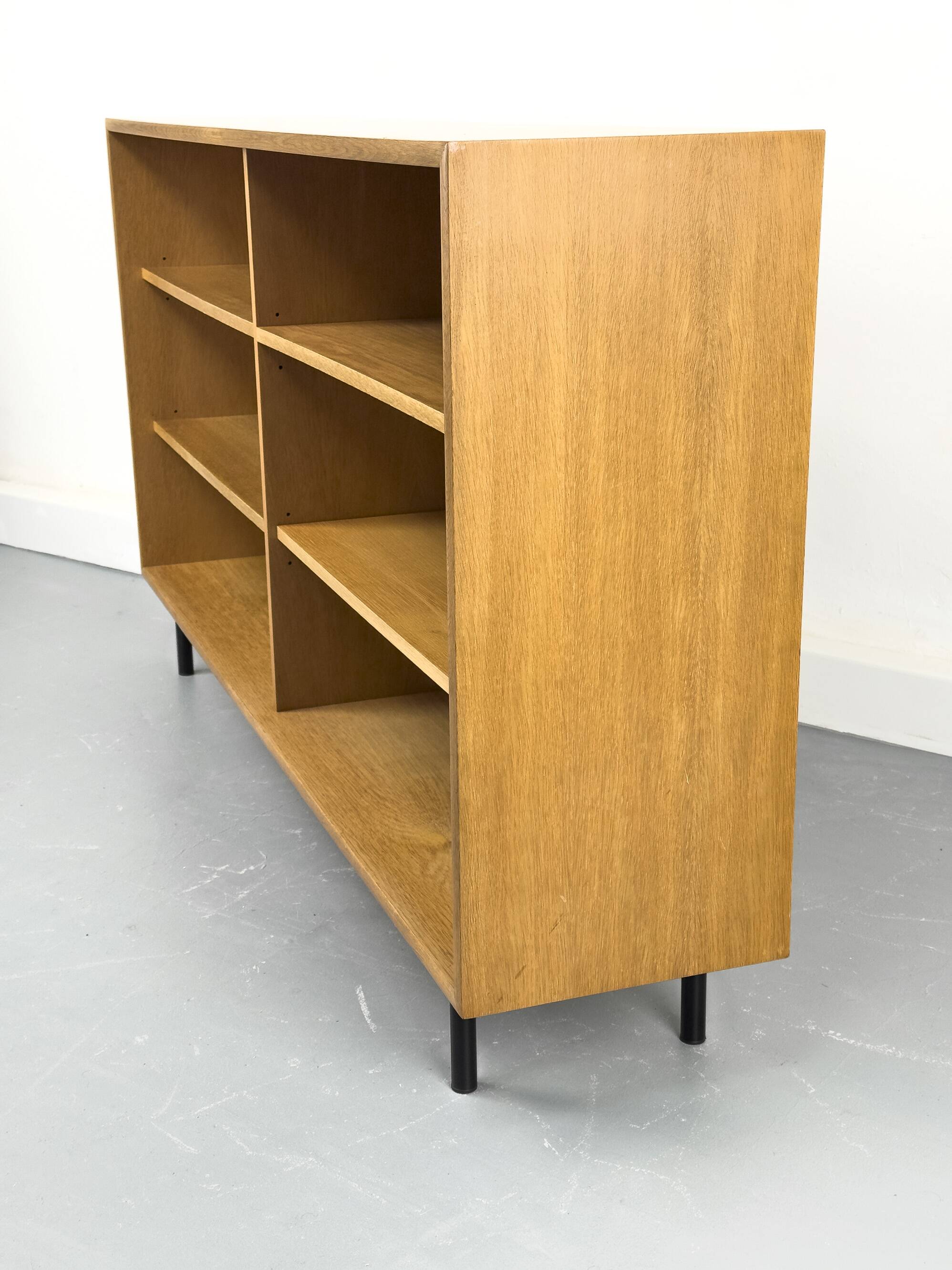 Vintage Oak Book Shelf from Wk Möbel, 1970s