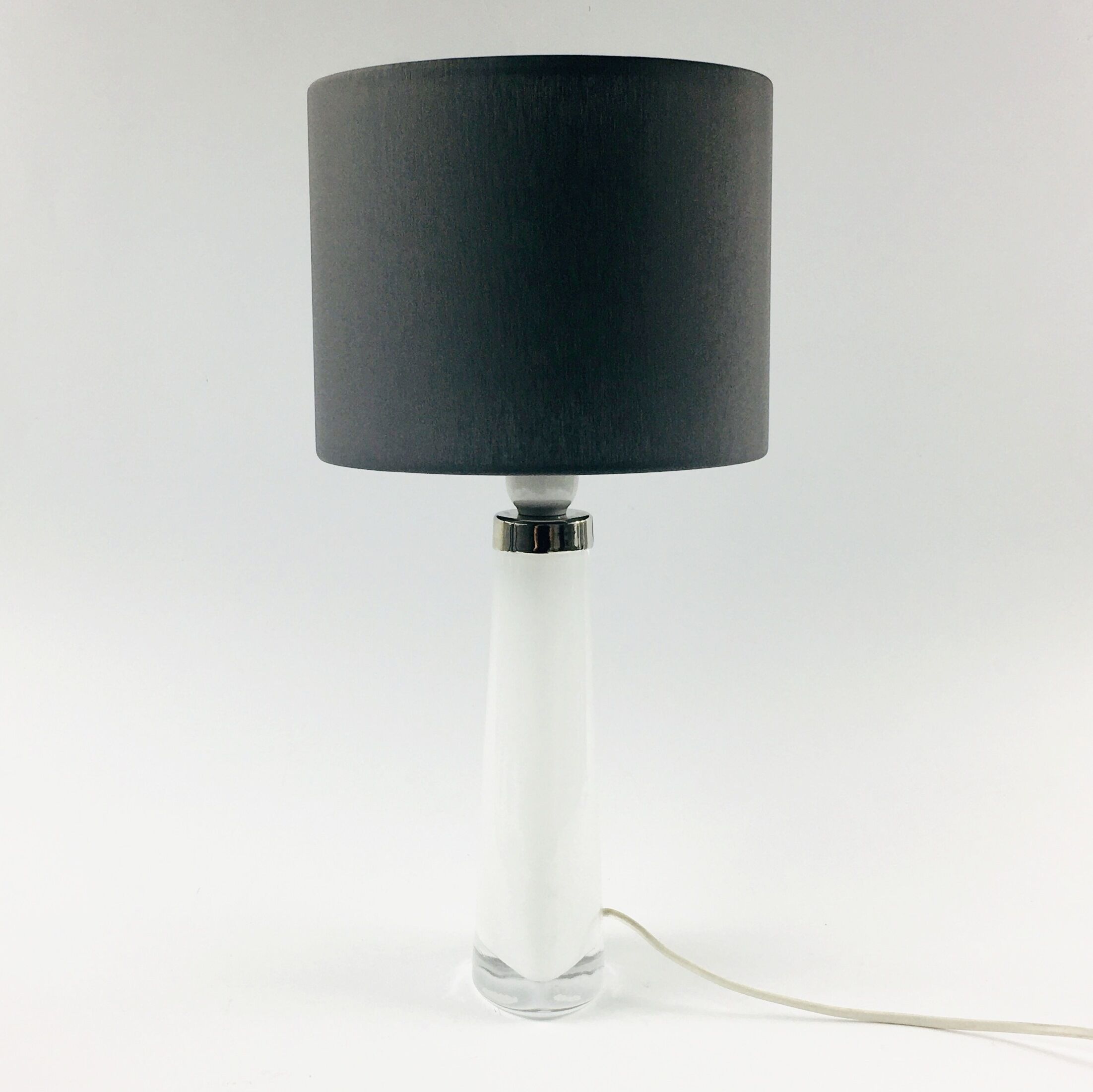 Lampe de table modèle RD 1566 par Carl Fagerlund pour Orrefors, Suède, années 1960