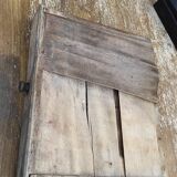 White patinated workshop table