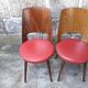 Lot de 6 chaises bistrot Baumann Mondor