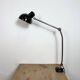Industrial Workshop Black Enamel Desk Lamp, 1950s