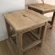 Large wooden stool