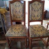 8 upholstered chairs