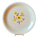 Salins earthenware plate, Catherine pattern 1960