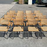 Chair model Cesca by Marcel Breuer with armrests B64