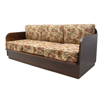 Mid century folding sofabed, Czechoslovakia, 1950´s