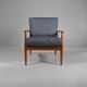 Armchair by Grete Jalk for France & Daverkosen Model 118