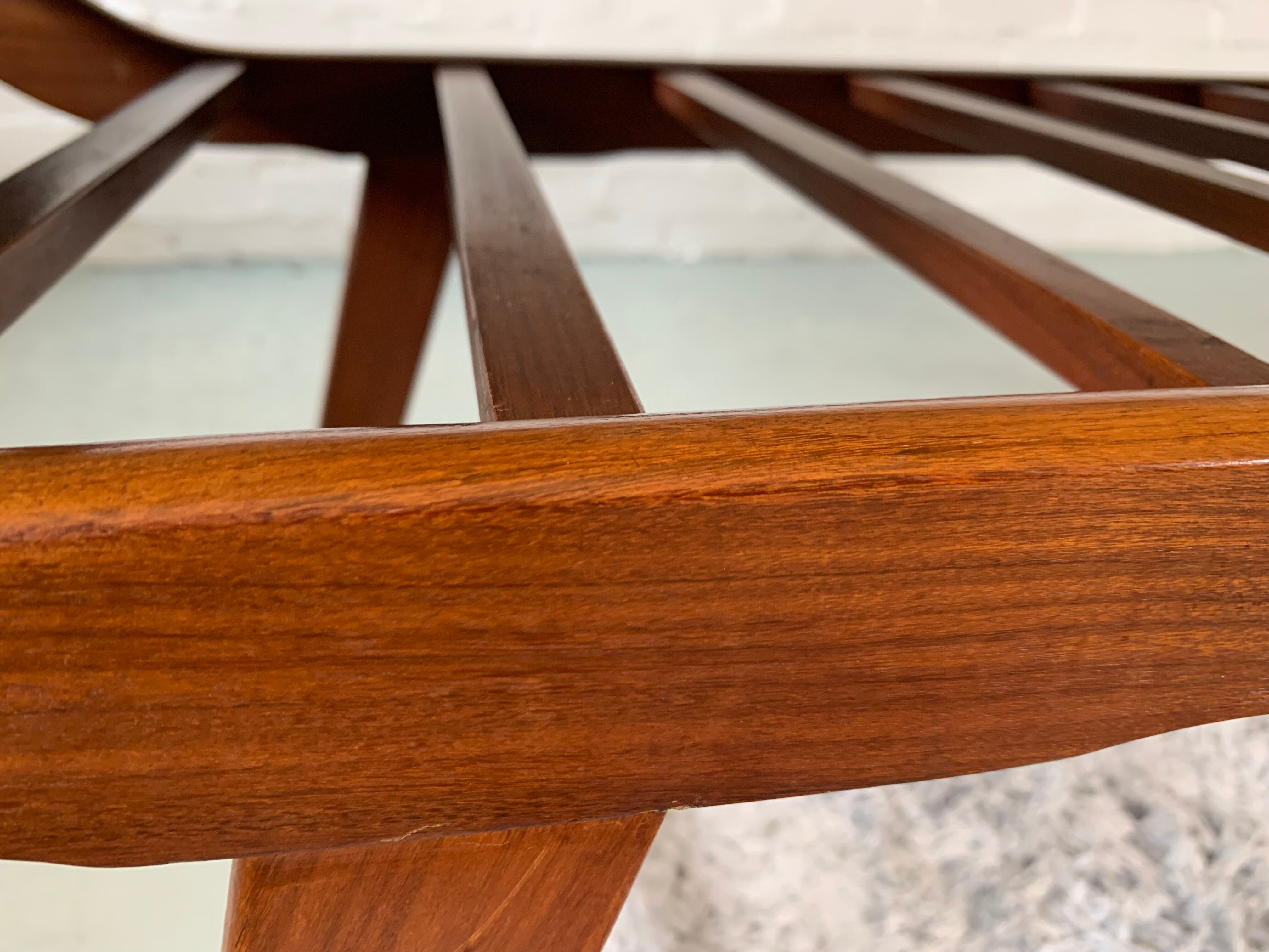 Louis Van Teeffelen teak coffee table 1960