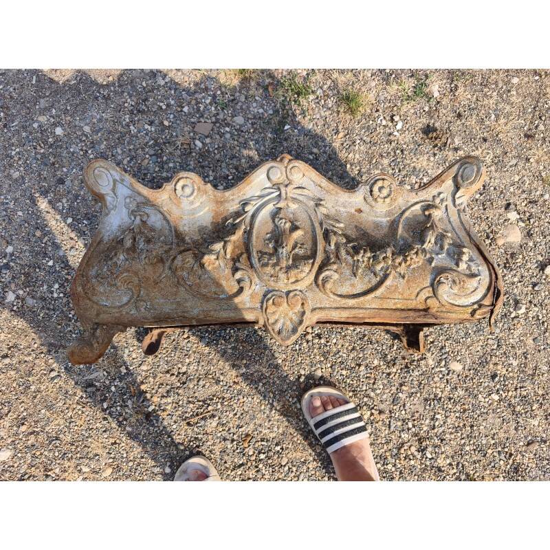 Large cast iron planter from 1900 in Rococo style: Charleville - Mézières