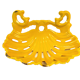 Vintage cast iron soap holder from the 1940s, Made in France