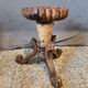 Outsider art stool