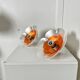 Pair of Flowers wall lights 1970