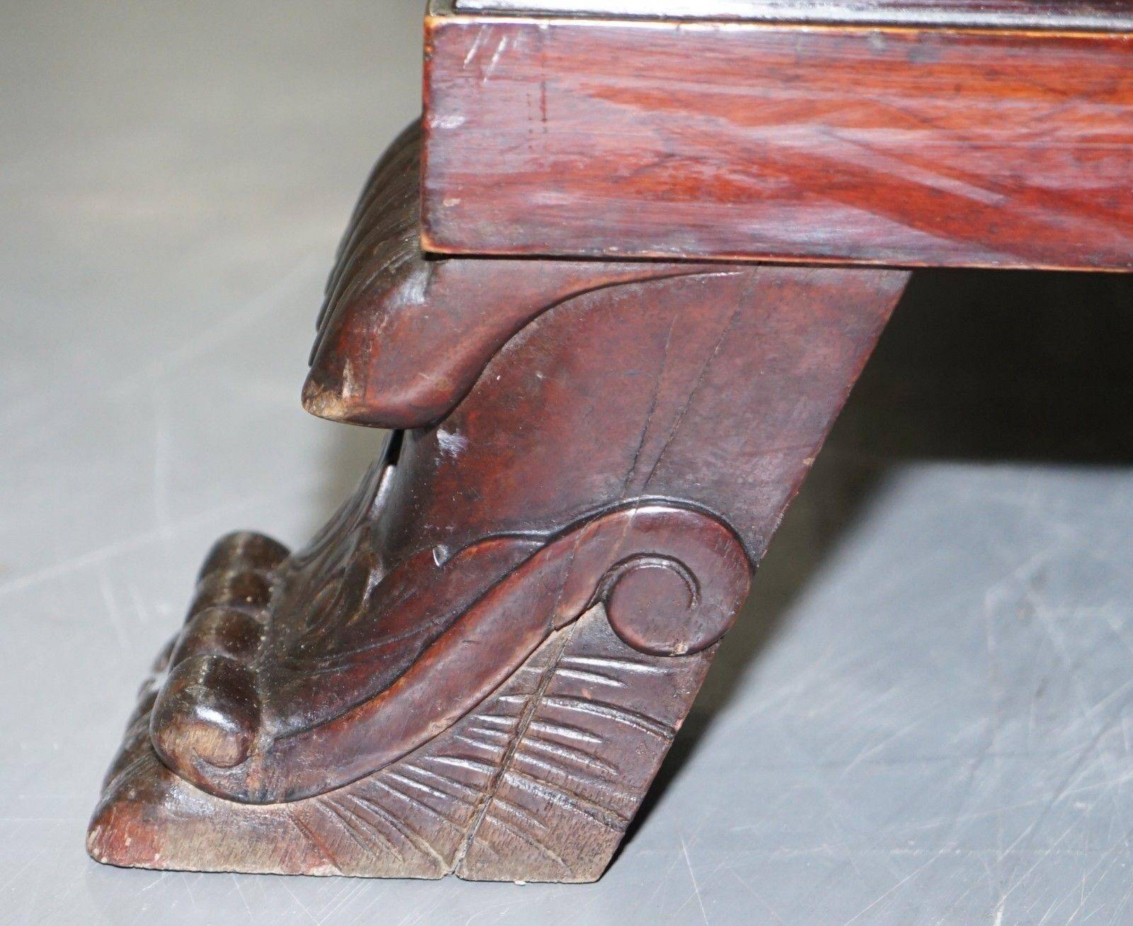 Victorian library in hand-carved hardwood