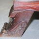 Victorian library in hand-carved hardwood