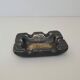 Brutalist bronze ashtray or pocket tray / 70s / vintage / artisanal work / Mid-Century / France / 20th century