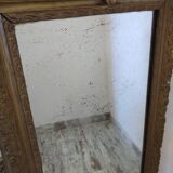 Napoleon III mirror with pediment - 125x75cm