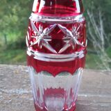 Bohemian crystal vase