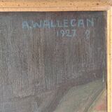 Peinture d’Alfred Wallecan