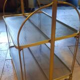 Foldable trolley on wheels