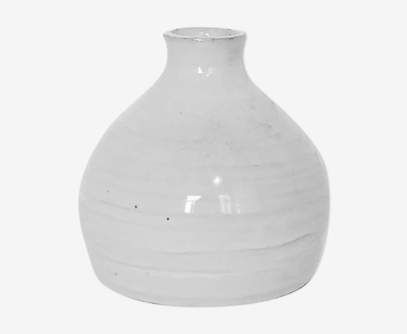 Vase céramique blanche