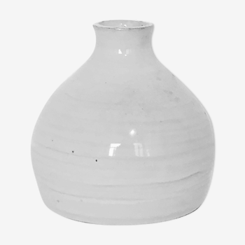 Vase white ceramic