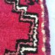 Tapis éthique en laine fait main, 76x43cm