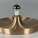 1960s 1970s Disc Wall Lamp by Teka Germany Space Age Design Aluminum Metal