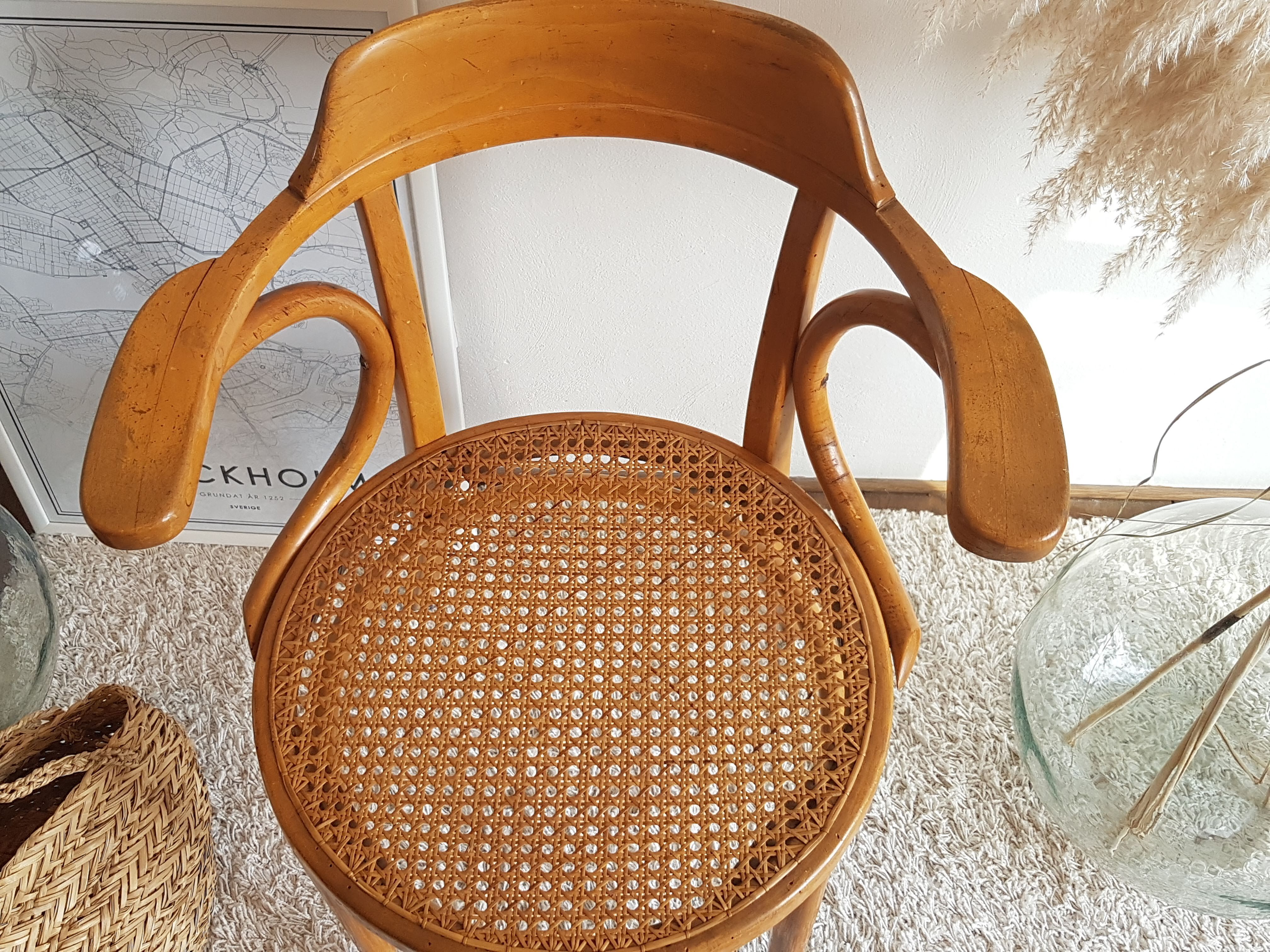 Japy Freres cane chair