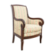 Fauteuil bergère de style Empire