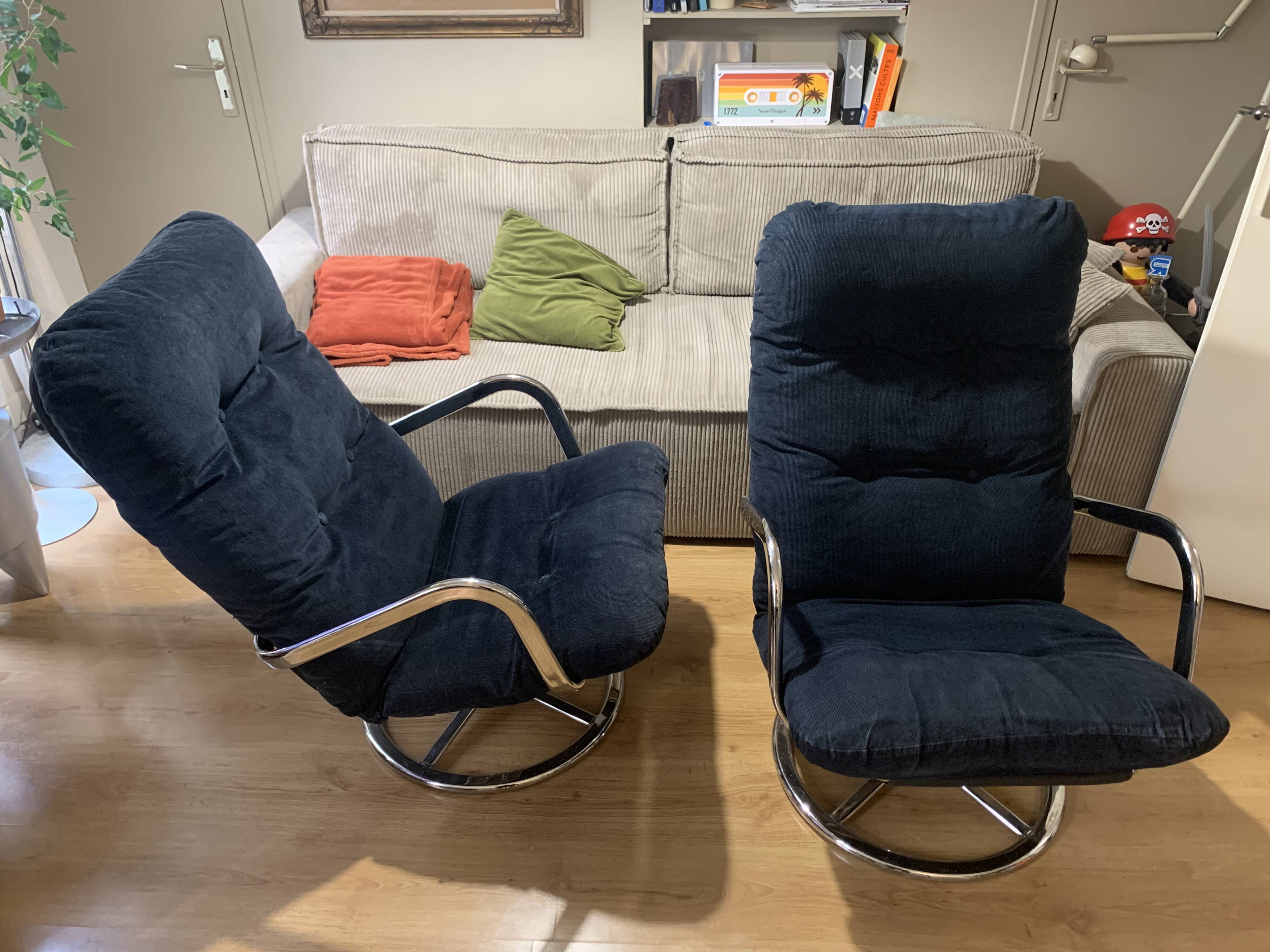 Ikea armchairs from the 80s, Smedsta model