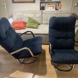 Ikea armchairs from the 80s, Smedsta model