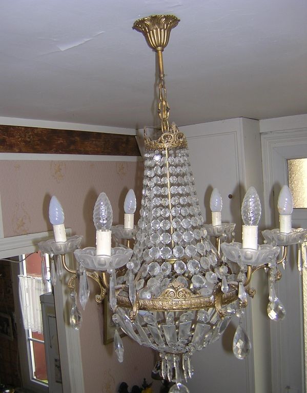 grapefruit chandelier