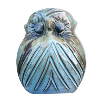 Vallauris owl vase