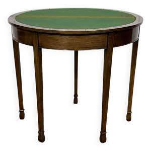 Table à jeux anglaise - acajou