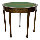 English game table in mahogany from the early 20th century.