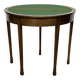 Table à jeux anglaise en acajou du début XXème
