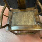 Pair of 19th century dignitary armchairs