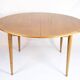 Table à manger ronde avec rallonges - Teck - Grete Jalk - P. Jeppesen - Années 1960