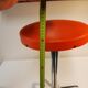 Stool orange vintage lounge