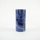 Cylindrical vase, Danish design, 1970s, manufactured by Knabstrup
