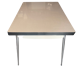 Vintage white formica table