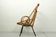 Metal and Rattan Terrace or Lounge Chair from Rohé Noordwolde, 1960s