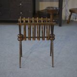 Beech magazine rack 1960
