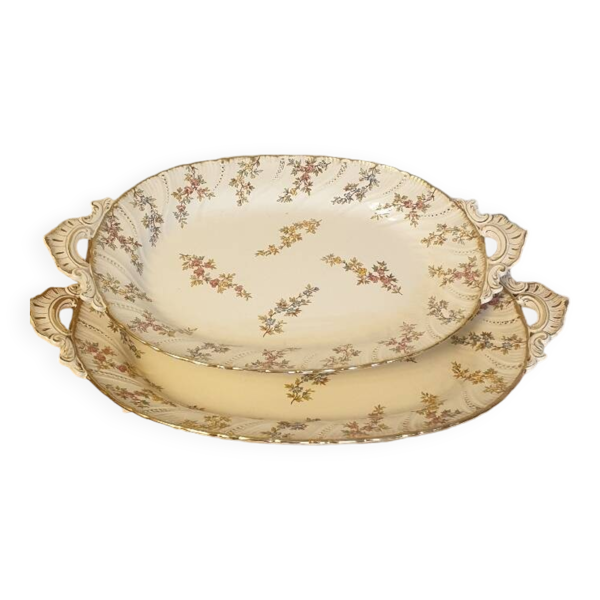 2 Plats Louis XV de Sarreguemines