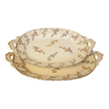 2 Louis XV Dishes from Sarreguemines