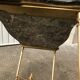 Table basse laiton et marbre