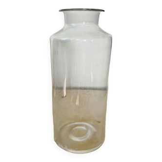 Old apothecary bottle vase