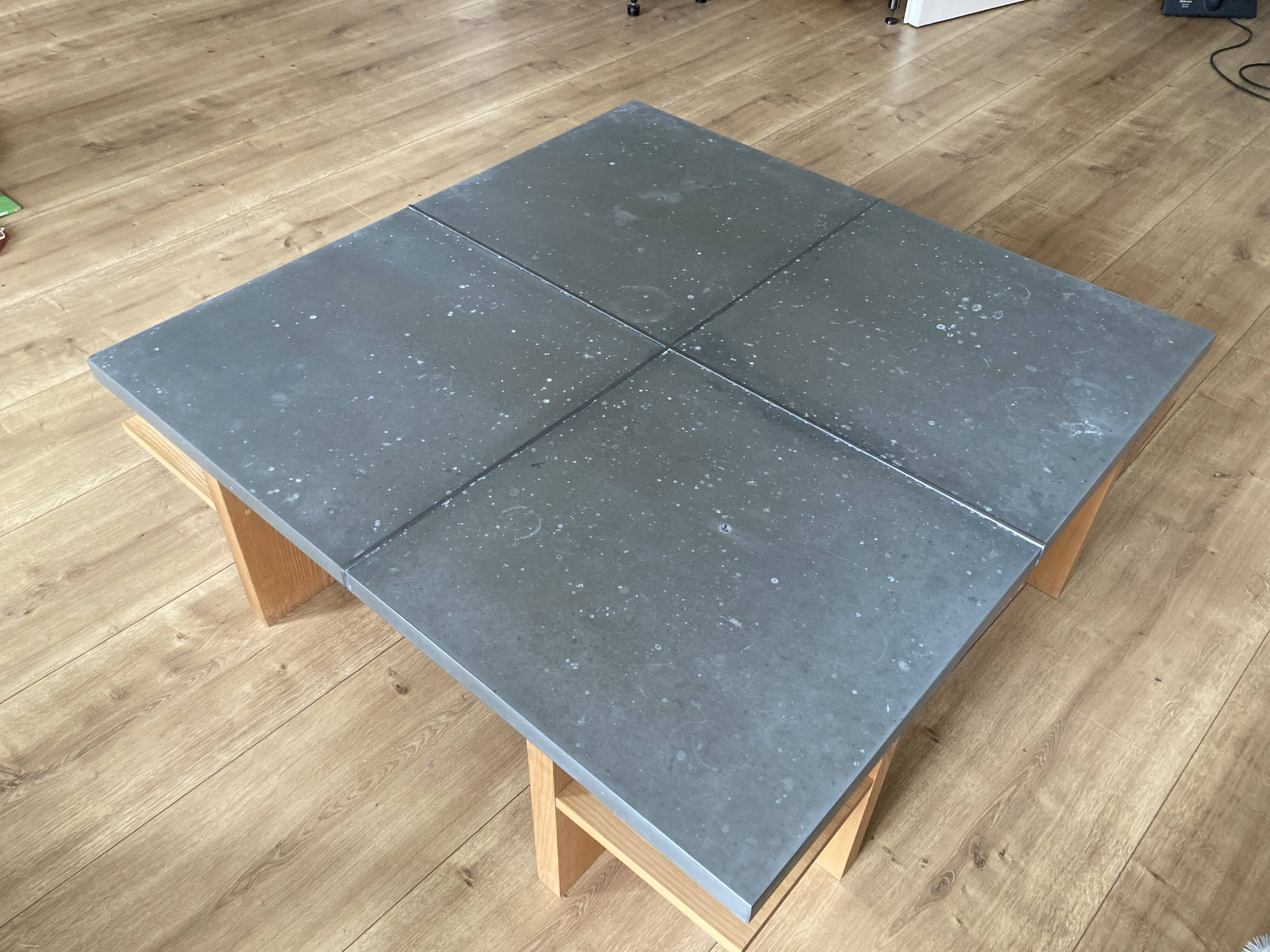 Coffee table The Conran Shop ash and zinc